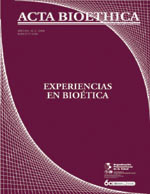							Visualizar v. 14 n. 2 (2008): Experiencias en bioética
						