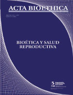 							Visualizar v. 13 n. 2 (2007): Bioética y salud reproductiva
						